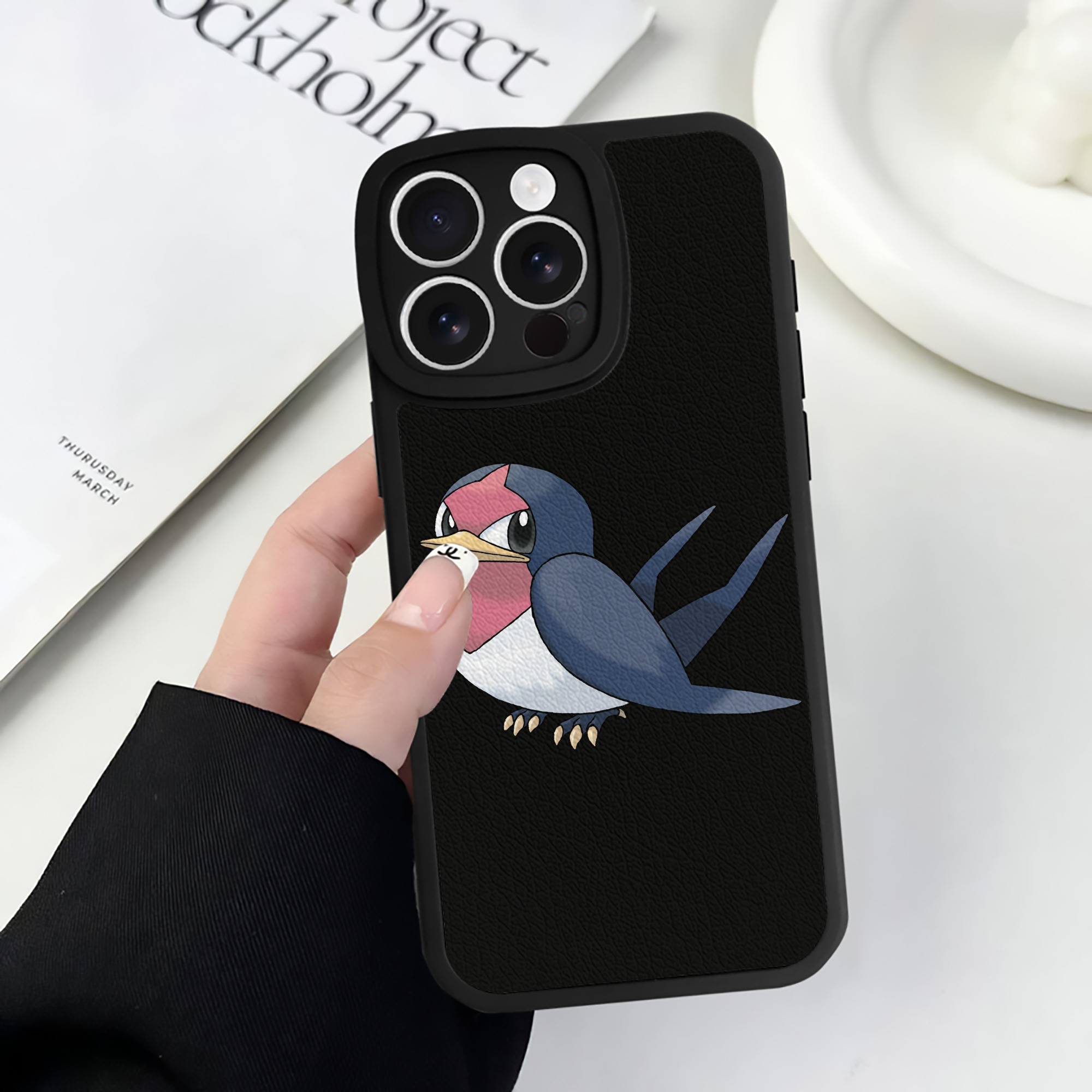 （画像用） ポケットモンスター Pokémon 【iPhone 16シリーズ対応】シリコンスマホケース（レザー調） 材質：シリコン